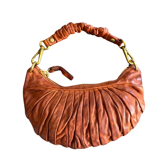 Shoulder Bag "LUNA" in cognac - Picture 1 of 6